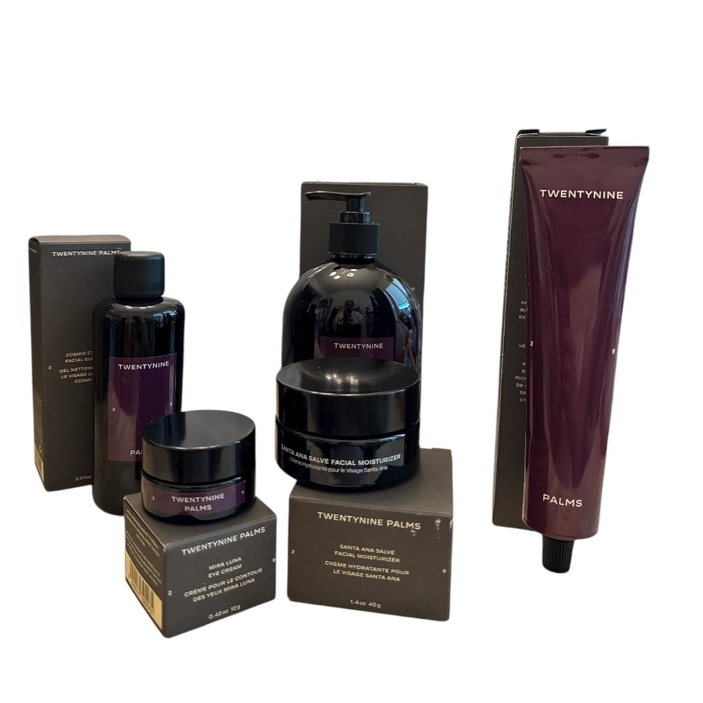 Twentynine Palms 5pCS. Vegan High End Luxury Skincare Set